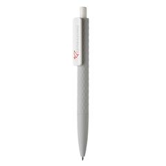 Vue Stylo X3 finition gomme de couleur gris| Krokrodeal