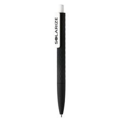 Vue Stylo X3 finition gomme de couleur noir| Krokrodeal