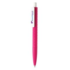 Vue Stylo X3 finition gomme de couleur blanc| Krokrodeal