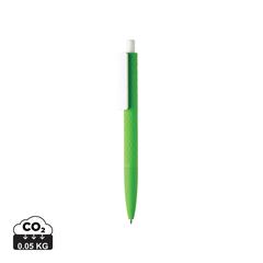 Vue Stylo X3 finition gomme de couleur vert| Krokrodeal