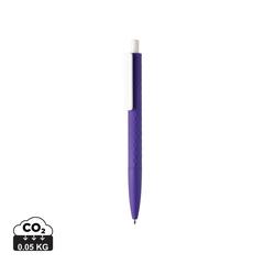 Vue Stylo X3 finition gomme de couleur violet| Krokrodeal