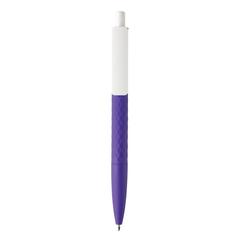 Vue Stylo X3 finition gomme de couleur violet| Krokrodeal