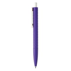 Vue Stylo X3 finition gomme de couleur violet| Krokrodeal