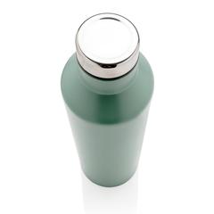 Vue Bouteille isotherme en acier inoxydable au design moderne de couleur vert| Krokrodeal