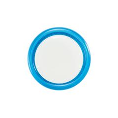 Vue Double chargeur allume-cigare USB 2.1A de couleur blanc| Krokrodeal
