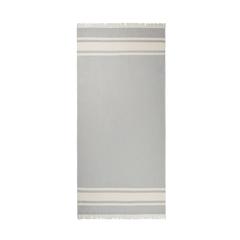 Vue VINGA Serviette éponge pour hammam Tolo de couleur blanc| Krokrodeal