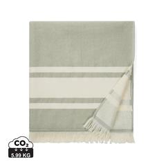 Vue VINGA Serviette éponge pour hammam Tolo de couleur vert| Krokrodeal