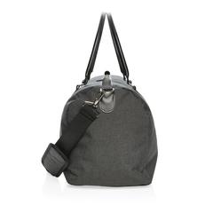 Vue Sac weekend avec port USB A de couleur noir| Krokrodeal