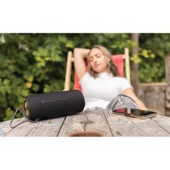 Vue Enceinte 30W en plastique RCS Urban Vitamin Pacific Grove de couleur noir| Krokrodeal
