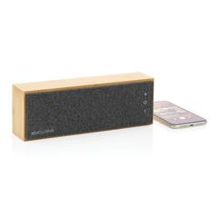 Vue Enceinte en bambou 10W Wynn de couleur marron| Krokrodeal