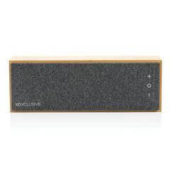 Vue Enceinte en bambou 10W Wynn de couleur marron| Krokrodeal
