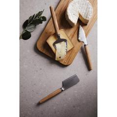 Vue VINGA Ensemble de couteaux à fromage Retro de couleur marron| Krokrodeal