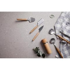 Vue VINGA Ensemble de couteaux à fromage Retro de couleur marron| Krokrodeal