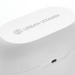 Vue Ecouteurs Urban Vitamin Napa de couleur blanc| Krokrodeal