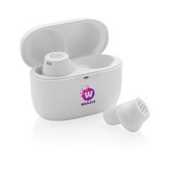 Vue Ecouteurs Urban Vitamin Napa de couleur blanc| Krokrodeal