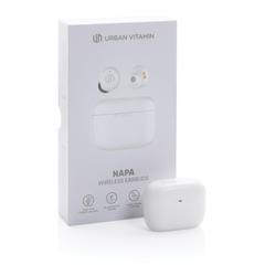 Vue Ecouteurs Urban Vitamin Napa de couleur blanc| Krokrodeal