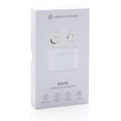 Vue Ecouteurs Urban Vitamin Napa de couleur blanc| Krokrodeal