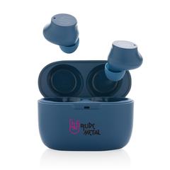Vue Ecouteurs Urban Vitamin Napa de couleur bleu| Krokrodeal