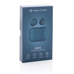 Vue Ecouteurs Urban Vitamin Napa de couleur bleu| Krokrodeal