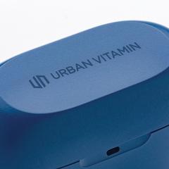Vue Ecouteurs Urban Vitamin Napa de couleur bleu| Krokrodeal