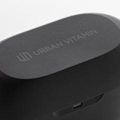 Vue Ecouteurs Urban Vitamin Napa de couleur noir| Krokrodeal