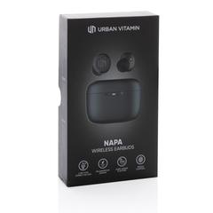 Vue Ecouteurs Urban Vitamin Napa de couleur noir| Krokrodeal