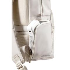 Vue Sac à dos souple XD Design de couleur beige| Krokrodeal