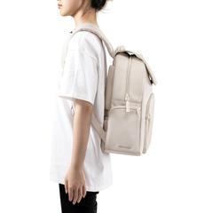 Vue Sac à dos souple XD Design de couleur beige| Krokrodeal