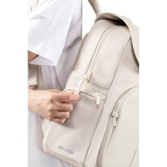 Vue Sac à dos souple XD Design de couleur beige| Krokrodeal