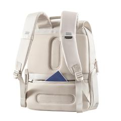 Vue Sac à dos souple XD Design de couleur beige| Krokrodeal