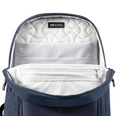 Vue Sac à dos souple XD Design de couleur bleu| Krokrodeal