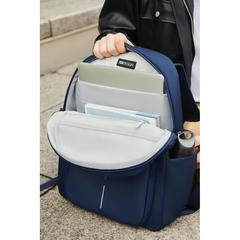 Vue Sac à dos souple XD Design de couleur bleu| Krokrodeal