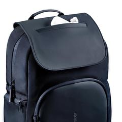 Vue Sac à dos souple XD Design de couleur bleu| Krokrodeal