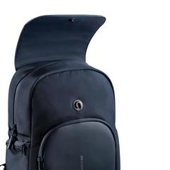 Vue Sac à dos souple XD Design de couleur bleu| Krokrodeal