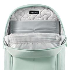 Vue Sac à dos souple XD Design de couleur vert| Krokrodeal