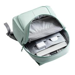 Vue Sac à dos souple XD Design de couleur vert| Krokrodeal