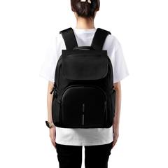 Vue Sac à dos souple XD Design de couleur noir| Krokrodeal