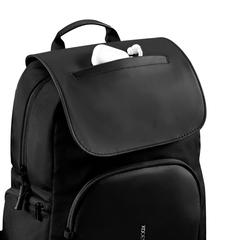 Vue Sac à dos souple XD Design de couleur noir| Krokrodeal