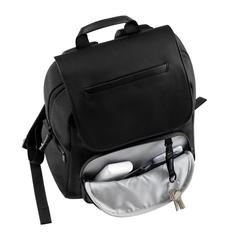 Vue Sac à dos souple XD Design de couleur noir| Krokrodeal