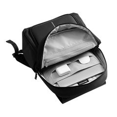 Vue Sac à dos souple XD Design de couleur noir| Krokrodeal
