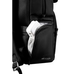 Vue Sac à dos souple XD Design de couleur noir| Krokrodeal