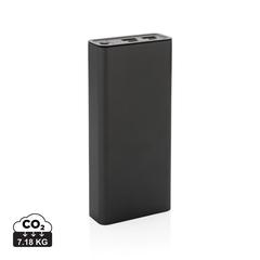 Powerbank 20.000 mAh et 20W en aluminium recyclé RCS Terra publicitaire pas cher