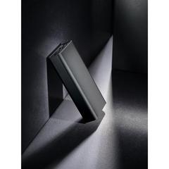 Vue Powerbank 20.000 mAh et 20W en aluminium recyclé RCS Terra de couleur gris| Krokrodeal