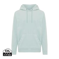 Vue Polaire à capuche en polyester recyclé Iqoniq Trivor de couleur vert| Krokrodeal