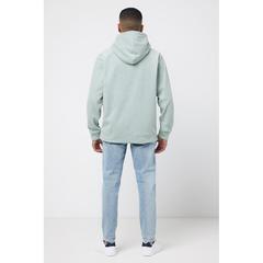 Vue Polaire à capuche en polyester recyclé Iqoniq Trivor de couleur vert| Krokrodeal