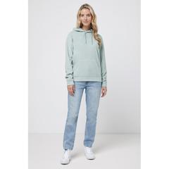 Vue Polaire à capuche en polyester recyclé Iqoniq Trivor de couleur vert| Krokrodeal
