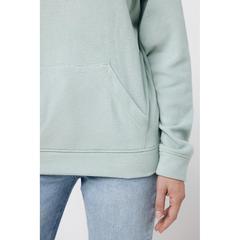Vue Polaire à capuche en polyester recyclé Iqoniq Trivor de couleur vert| Krokrodeal