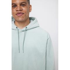 Vue Polaire à capuche en polyester recyclé Iqoniq Trivor de couleur vert| Krokrodeal