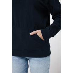 Vue Polaire à capuche en polyester recyclé Iqoniq Trivor de couleur noir| Krokrodeal