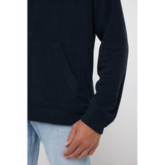 Vue Polaire à capuche en polyester recyclé Iqoniq Trivor de couleur noir| Krokrodeal